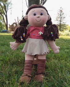 St. Kateri rag doll